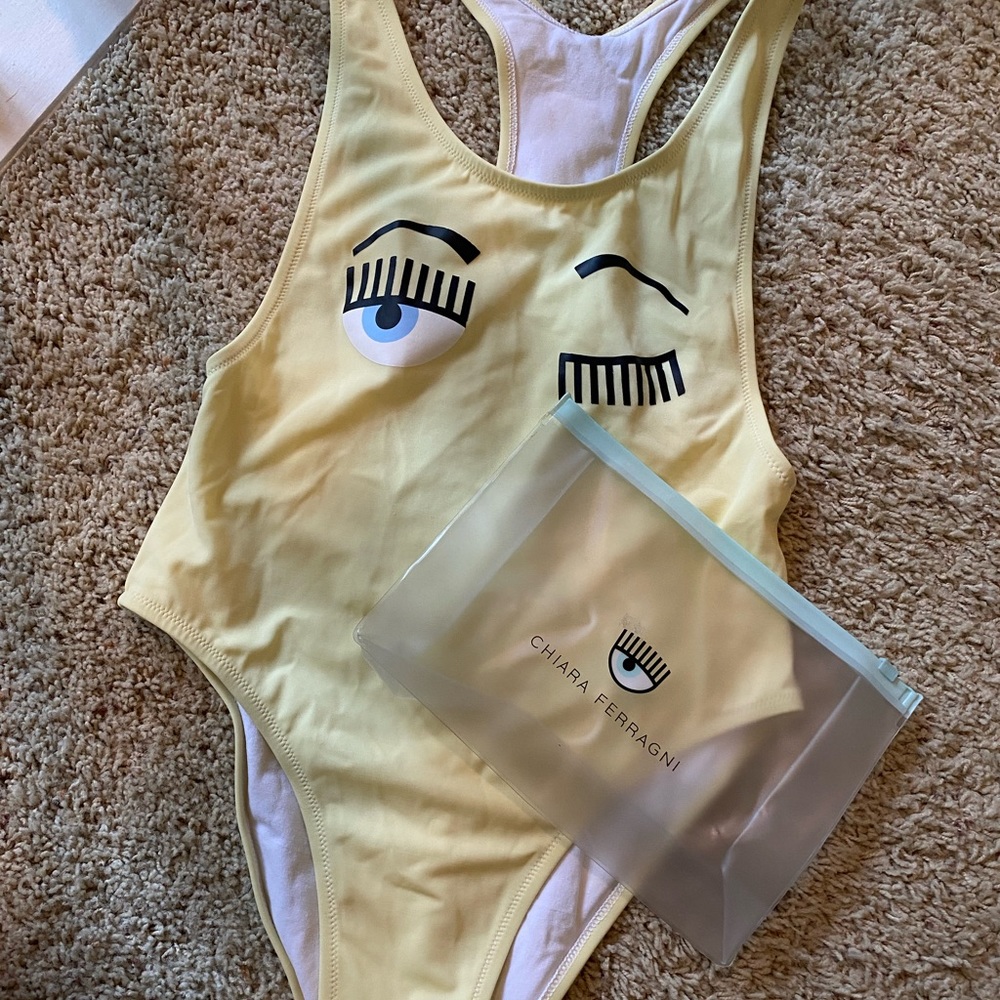 Chiara Ferragni one piece swimsuit NWOT